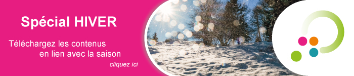 Spécial hiver : téléchargez les contenus en lien avec la saison Pub...